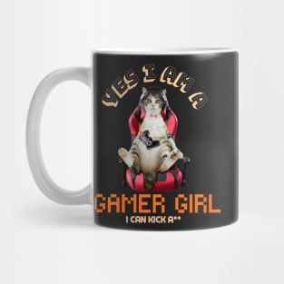 Yes, I Am A Gamer Girl (With Text) Mug